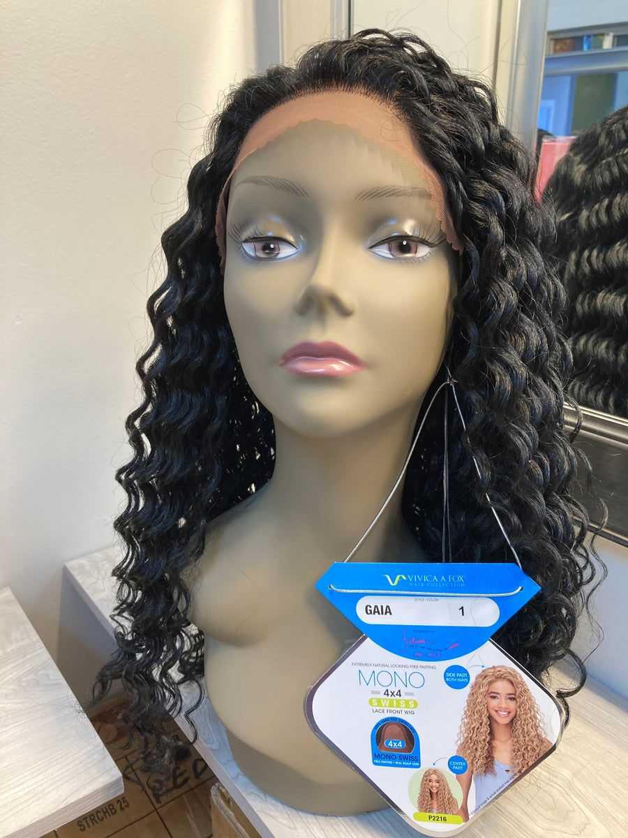 Gaia - Mono 4x4 Swiss Lace Front Wig – CCK Beauty Supply