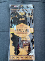 100% Virgin Remy Peruvian Unprocessed Hair 6 Pack
