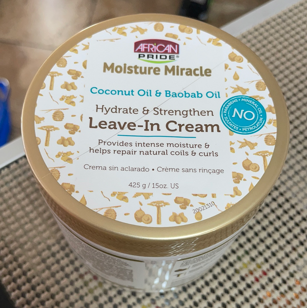 African Pride Moisture Miracle Leave-In Cream