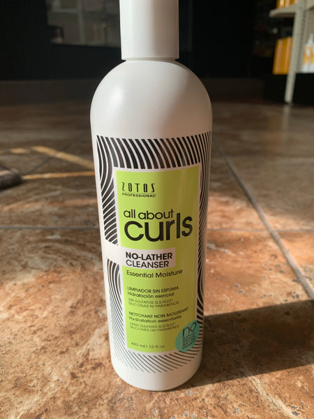 Zotos All About Curls No-Lather Cleanser