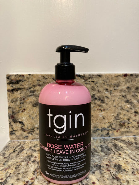 tgin Rose Water Smoothing Leave-In Conditioner