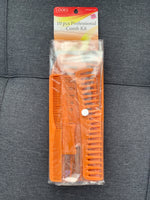 10 Pcs Professional Comb Kit