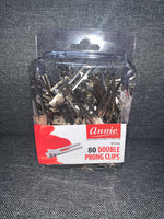 Annie Metal Double Prongs 80ct