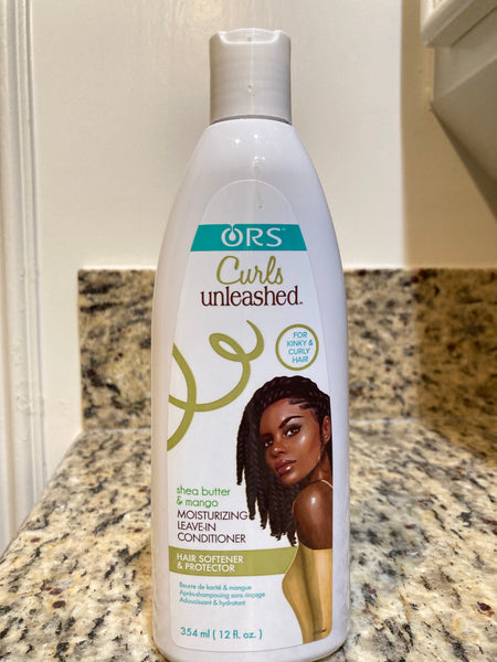 ORS Curls Unleashed Shea Butter & Mango Moisturizing Leave-In Conditioner