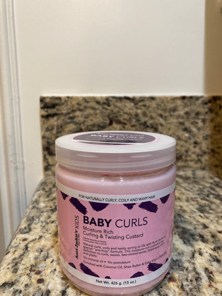 Aunt Jackie's Girls Baby Curls Moisture Rich Curling Custard