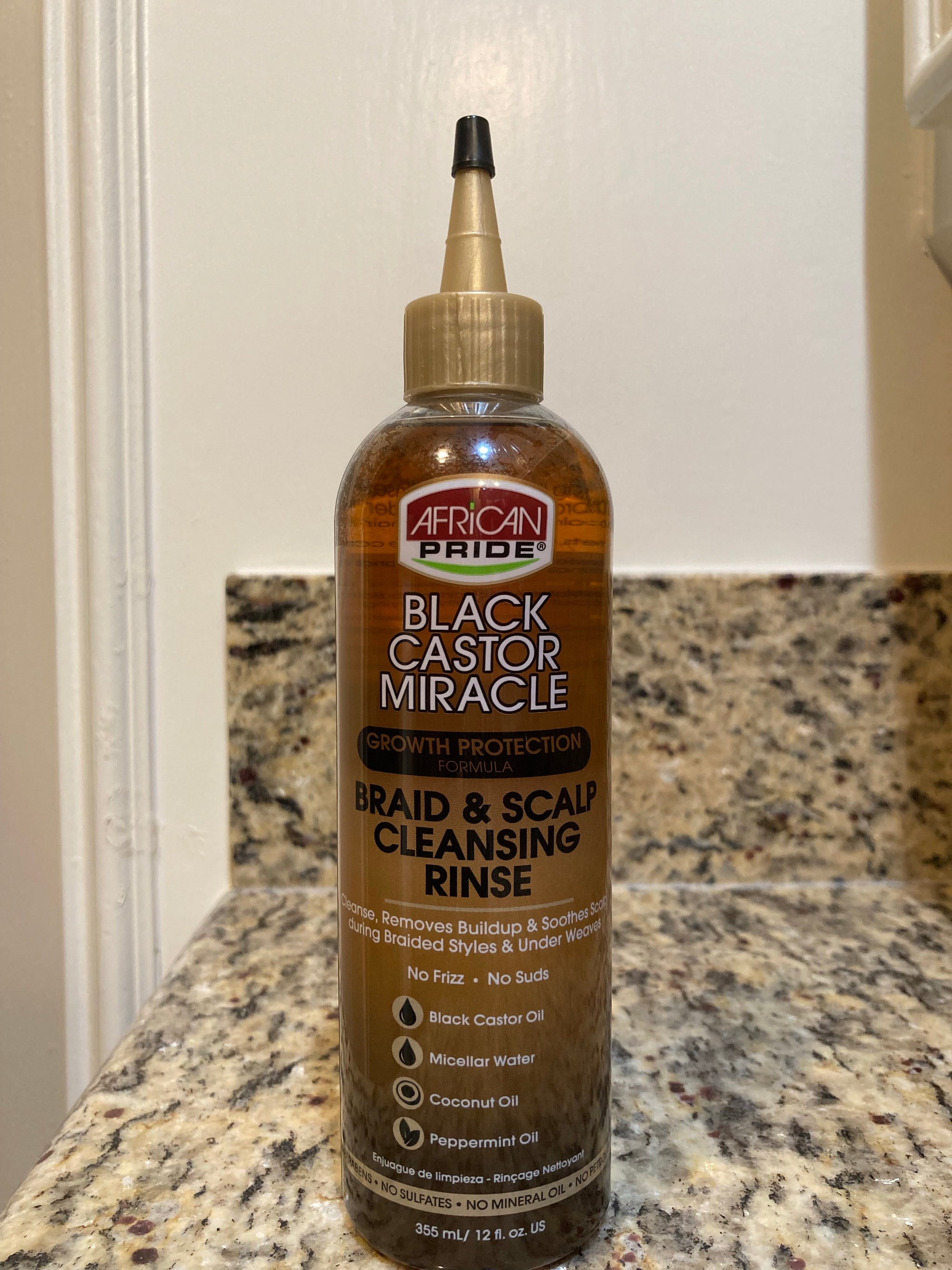 AFRICAN PRIDE Black Castor Miracle Sealing Oil 6oz – Hera Beauté - View #5