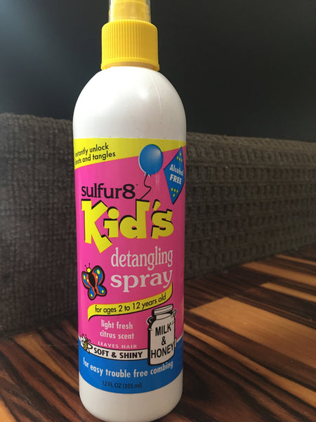 Sulfur 8 Kids Detangling Spray