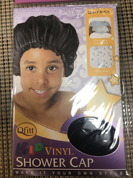 Kids Vinyl Shower Cap