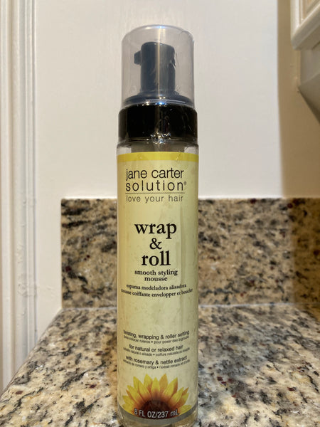 Jane Carter Wrap & Roll Smooth Styling Mousse